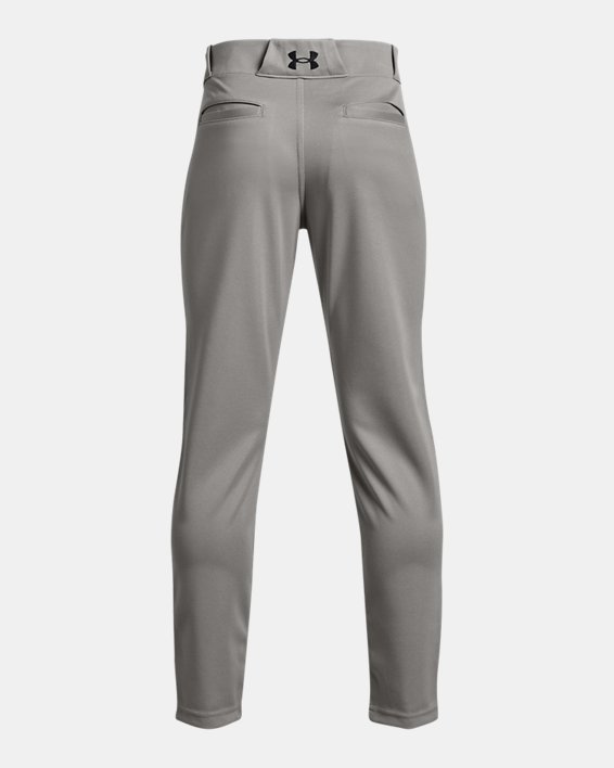 Boys' UA Utility Baseball Pants, Gray, pdpMainDesktop image number 1